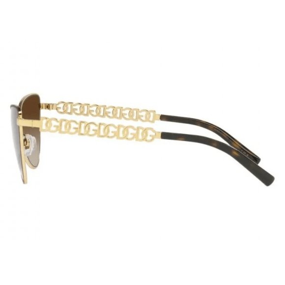 NEW D&G DG2290 1311/8G GOLD BROW WOMEN SUNGLASSES  DOLCE&GABBANA DG2290 1311/8G - Picture 4 of 5